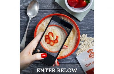 Quaker Oats is running an on-pack promotion offering 10 consumers the chance to win £10,000 (or €10,000 in the Republic of Ireland) by submitting photos of their creative and inspirational porridge bowl or overnights oats creations.