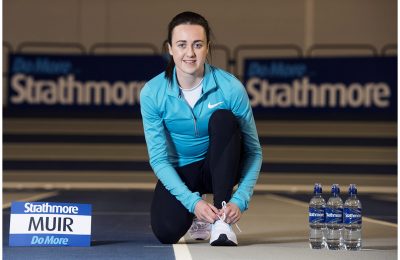 Strathmore bottled water has signed Team GB athlete and last year’s European Indoor 1500m and 3000m champion, Laura Muir, as one of its brand ambassadors.