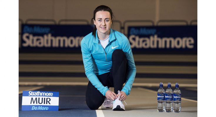 Strathmore bottled water has signed Team GB athlete and last year’s European Indoor 1500m and 3000m champion, Laura Muir, as one of its brand ambassadors.