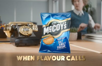 Snack brand McCoy’s has relaunched its ‘Win Gold’ campaign for 2018, offering a prize of £10,000 to shoppers who find one of five gold crisps hidden in packets of McCoy’s.