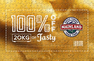 New Zealand cheese brand Mainland has just run an innovative consumer promotion featuring a 2000 piece jigsaw puzzle voucher for free cheese.