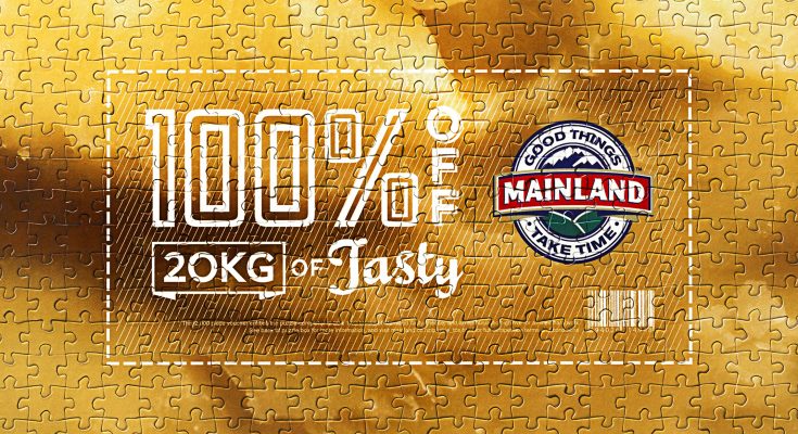 New Zealand cheese brand Mainland has just run an innovative consumer promotion featuring a 2000 piece jigsaw puzzle voucher for free cheese.