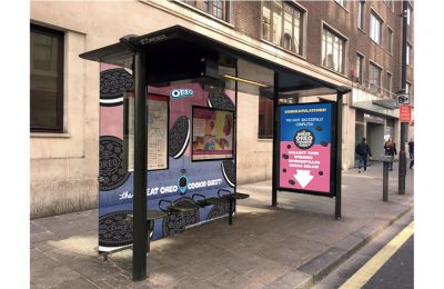 Oreo, the world’s biggest-selling biscuit brand, has launched an innovative Out-Of-Home (OOH) campaign across London to drive purchase and participation in its 2018 Great Oreo Cookie Quest promotion.