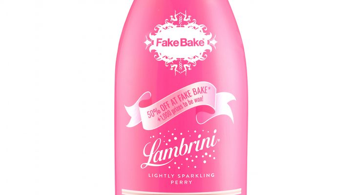 Lambrini, the best-selling perry brand, has teamed up with self-tan specialist, Fake Bake, for a Spring on-pack promotion offering the chance to win Fake Bake products and get online discounts.