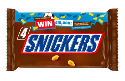 Mars Wrigley Confectionery UK is launching The Sweetstake, a new football-themed on-pack promotion offering consumers the chance to win millions of prizes including free products and cash.