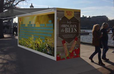 Toiletries and personal care brand Burt’s Bees is to run a ‘Honey Bee Health’ experiential campaign this weekend on London’s Southbank.