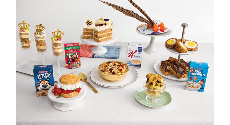 To celebrate the wedding of Prince Harry to American actress Meghan Markle – which takes place at 5.30am New York Time – Kellogg’s NYC Café, in iconic Union Square, New York, will open its doors for early risers to watch the televised ceremony, enjoy a modern cereal-centric breakfast and even create their own Kellogg's-inspired fascinator from a cereal box.