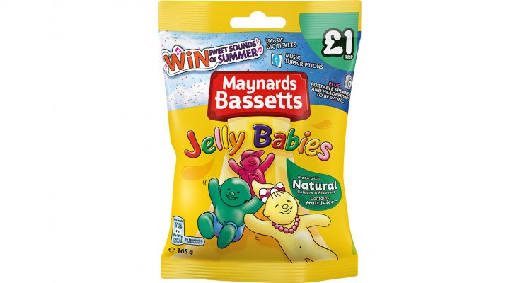 Mondelez International is launching a new on-pack promotion across its Maynards Bassetts candy bag range, offering over 1,000 music-related prizes to consumers. Running through to August 31st, the Maynards Bassetts Sweet Sounds of Summer promotion offers consumers the chance to win prizes including gig tickets, headphones and portable speakers. Mondelez says the promotion aims to tap into consumers’ fun side over the summer season, particularly appealing to 20 to 45 year olds