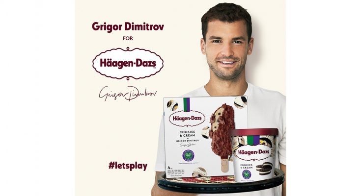 In 2018, Häagen-Dazs is returning to the All England Club as the Official Ice Cream of The Championships, Wimbledon, for the third year running. This year, in a celebration of brand ambassador Grigor Dimitrov’s favourite ice cream flavour, Cookies & Cream, the brand is challenging the classic champion Strawberries & Cream to a battle to find out which will be the No.1 flavour of the summer.