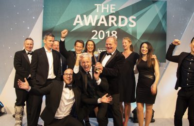 Lucozade and tbk Group collected the trophies for Brand Owner of the Year, Agency of the Year and the coveted Grand Prix Award at The IPM Awards 2018 last night, the biggest networking event of the promotional marketing industry year.