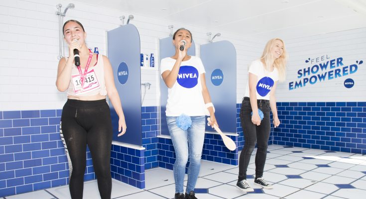 Skin care brand NIVEA has created ‘Shower Empowered', an immersive ‘shower karaoke’ experience, as part of its partnership with Cancer Research UK’s Race for Life.