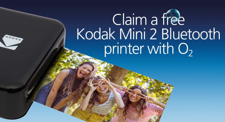 O2 is offering customers the opportunity to cover their fridges with snapshots, with a ‘gift with purchase’ offer giving away free Kodak Mini 2 Bluetooth printers (worth £89.99) when they buy an eligible handset either instore, online or over the phone.