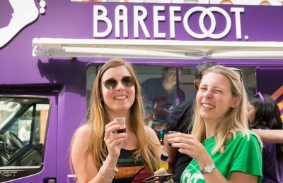 Barefoot Wine & Bubbly is again running its successful #BareYourSole roadshow campaign across the UK during July. Now in its third year, the activity, which sees a Barefoot van travel the country, encourages people to be proud to be different and to revel in their uniqueness.