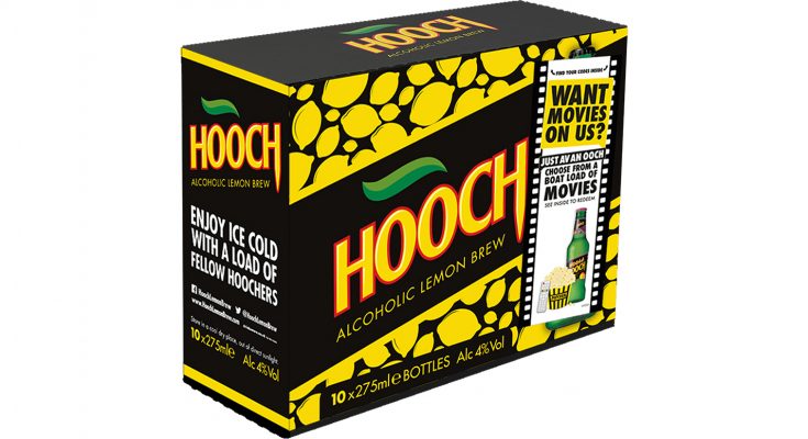 Flavoured Alcoholic Beverage brand Hooch is set to unveil its biggest ever promotion, which will see the brand giving away a movie with every purchase of a promotional bottle or pack. Consumers will have access to thousands of movies at the touch of a button, including many of the biggest cinema blockbusters.