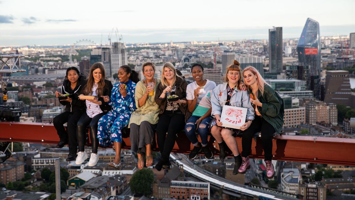 Deliveroo to recreate Lunch Atop a Skyscraper with 450ft high dining
