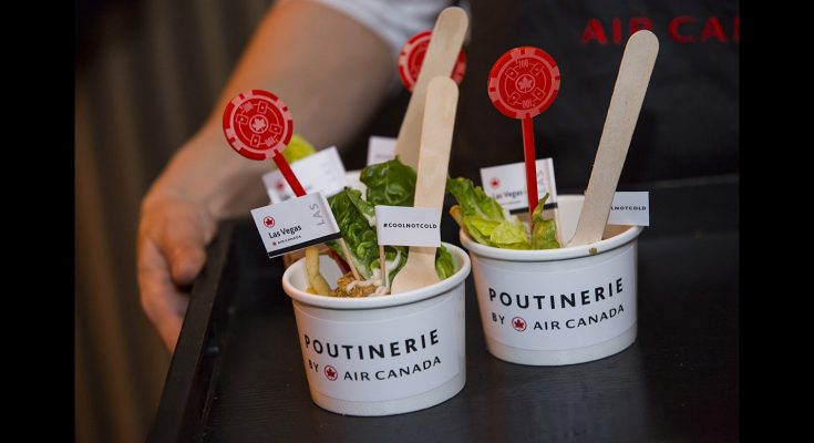 Air Canada is running a pop-up restaurant serving gourmet versions of Canada’s national dish, Poutine, inspired by a selection of the airline’s destinations, for the second year running.