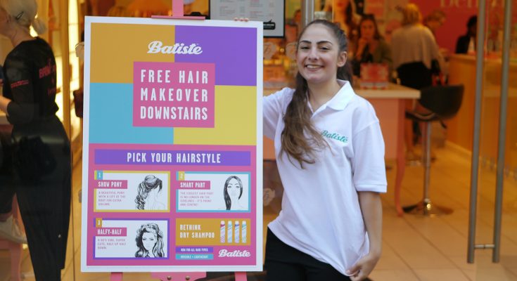 tbk Group has brought together the UK’s number one dry shampoo brand, Batiste, and the UK’s no. 1 premium cosmetics boutique, Benefit, to launch Batiste’s new premium range of dry shampoos.