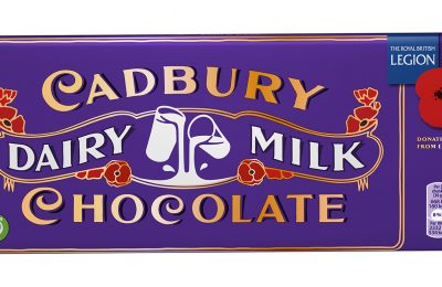 Cadbury has created a limited edition Cadbury Dairy Milk Remembrance Bar and is donating 30p per bar sold to the Royal British Legion in memory of WW1.