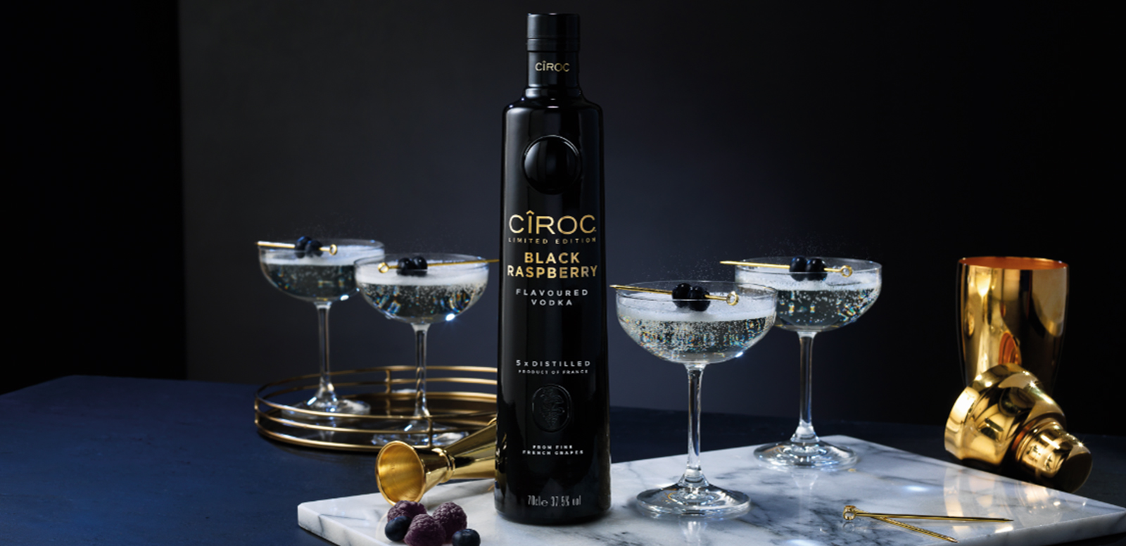 Cîroc vodka adds limitededition winter flavour, Black Raspberry IPM