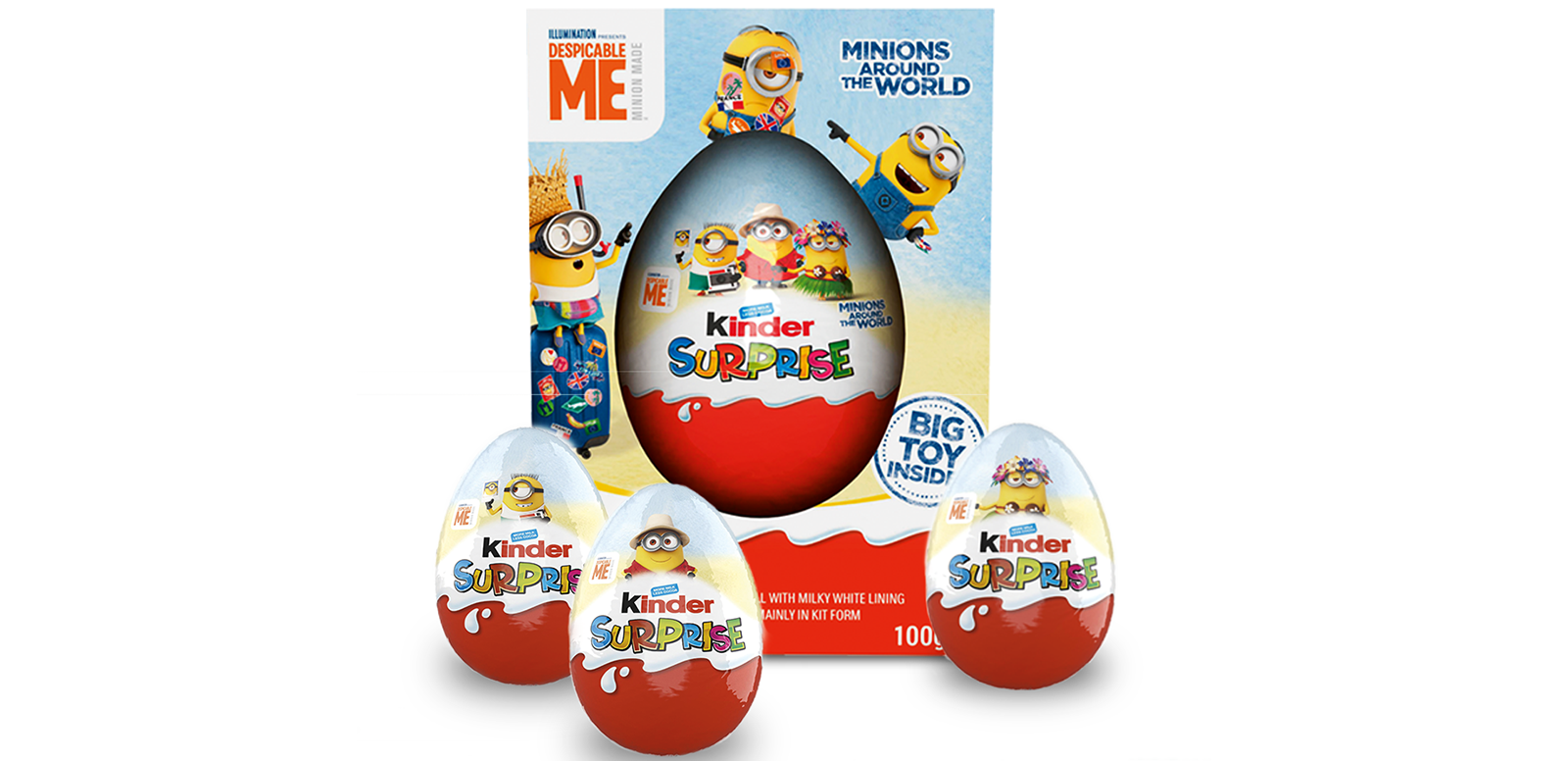Kinder minions on sale