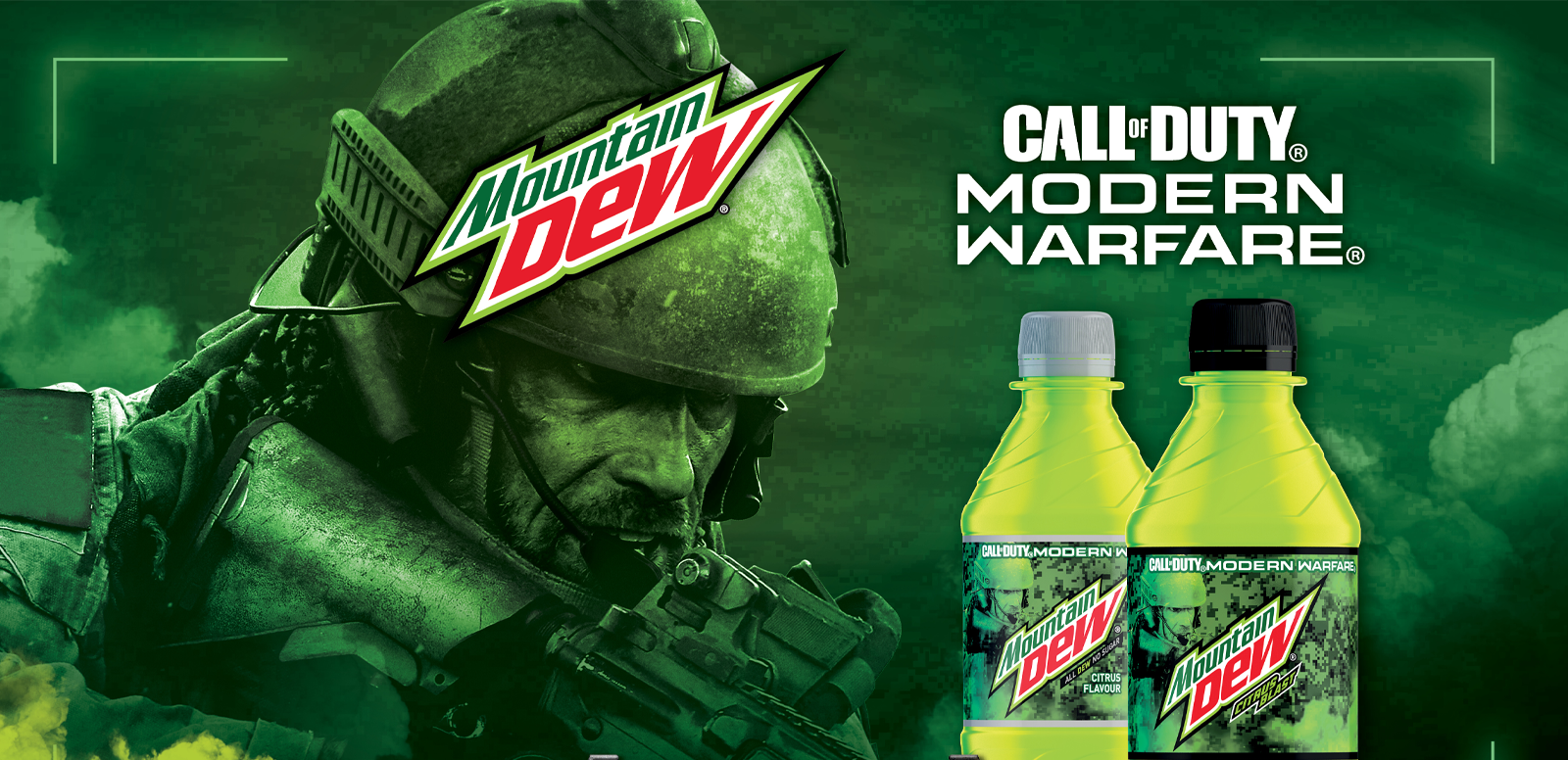 Mountain Dew Teams Up With Call Of Duty For On Pack Promotion
