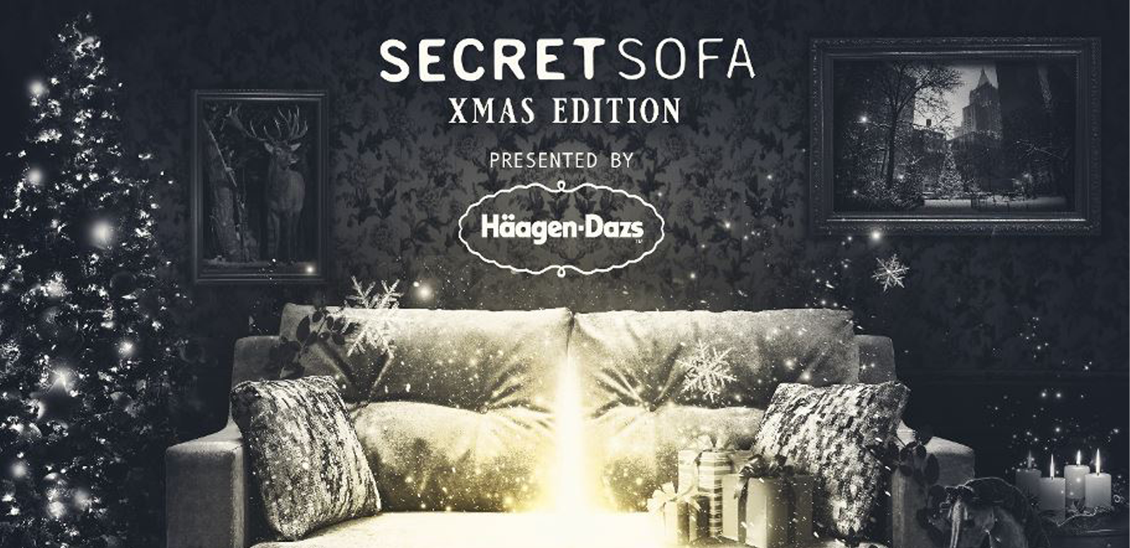 Secret Sofa XMAS EDITION presented by H agen Dazs IPM Bitesize